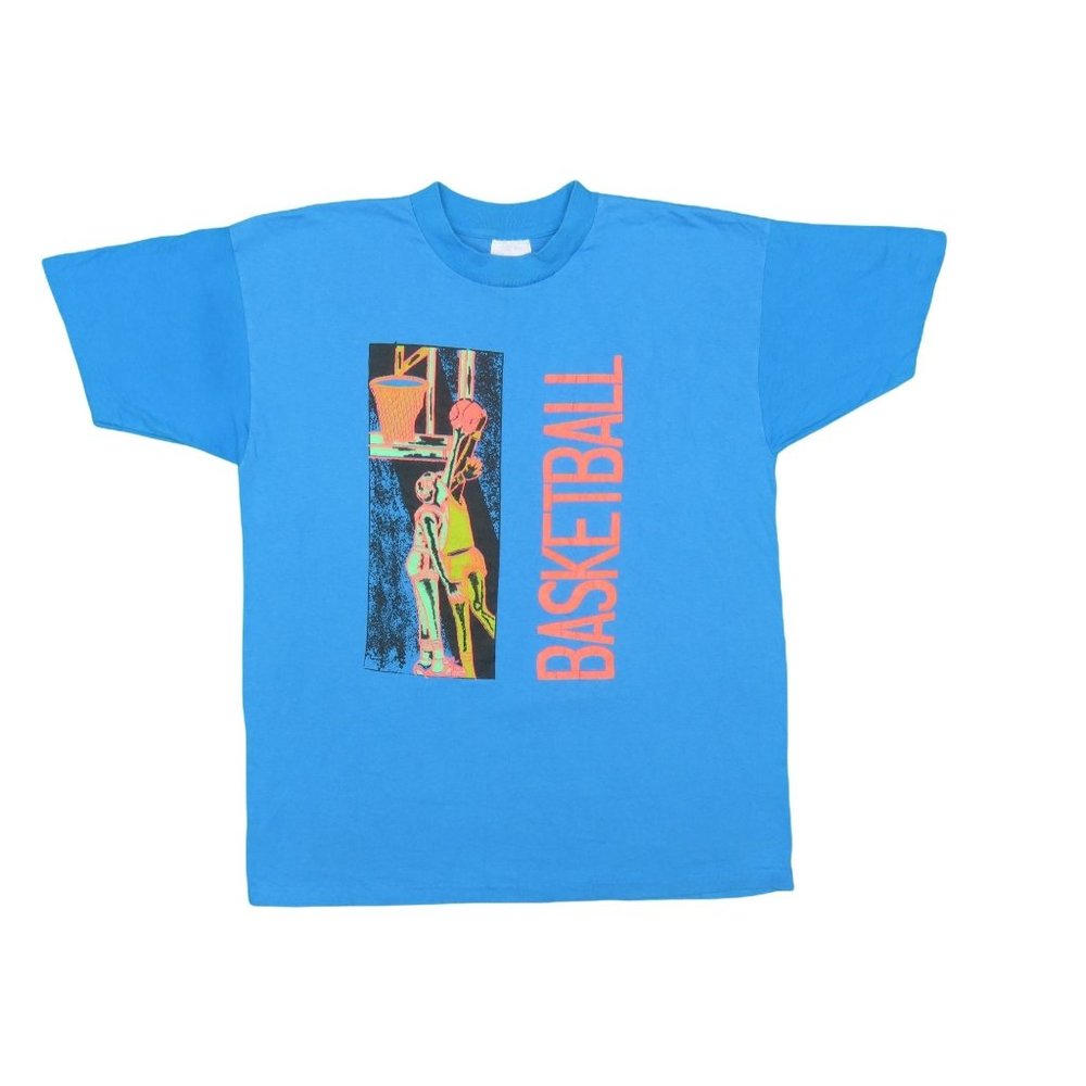 1990s Vintage Basketball Shirt Size L